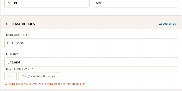 Fill in your deal — Flip Analyser Pro